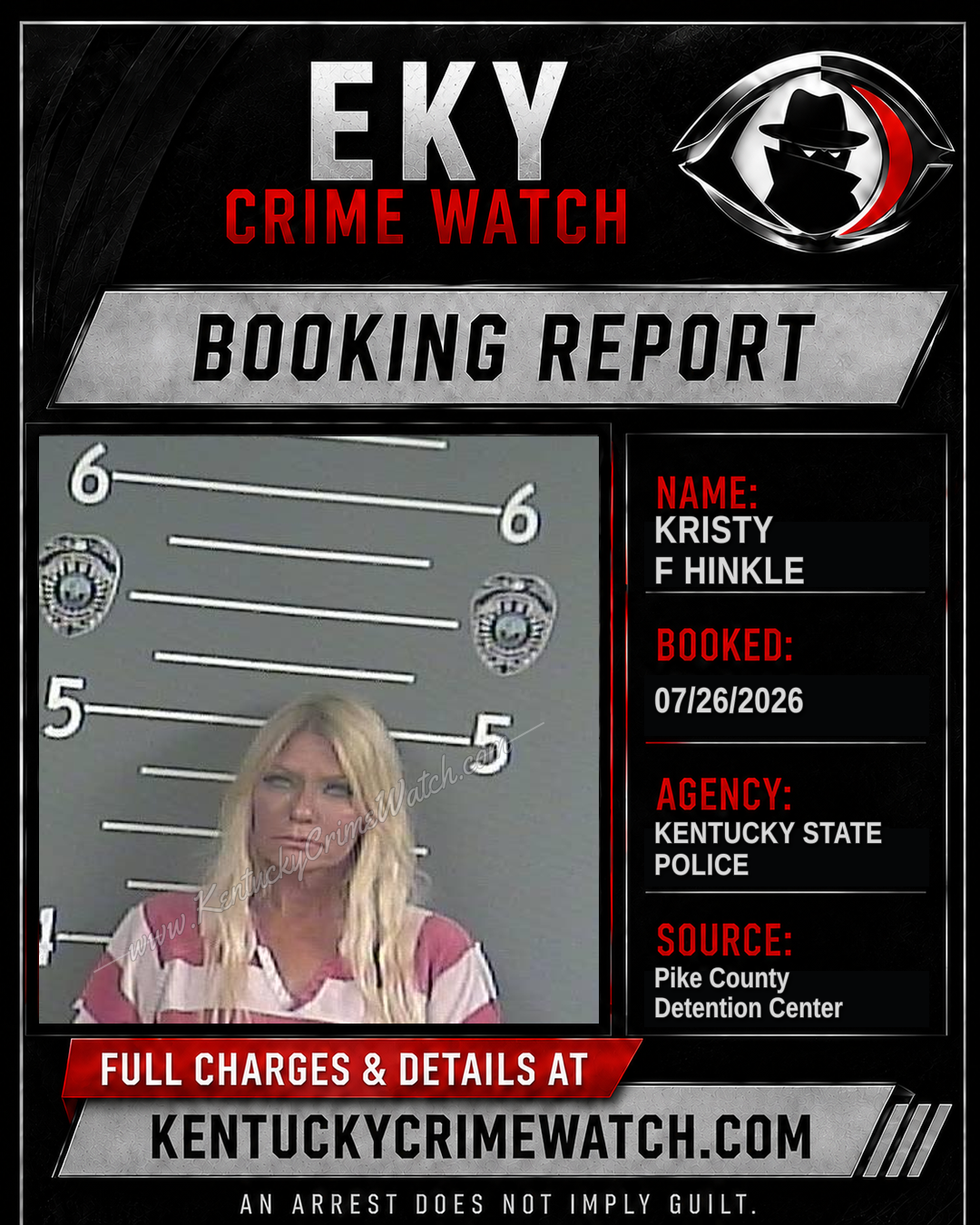 KRISTY F HINKLE booking image