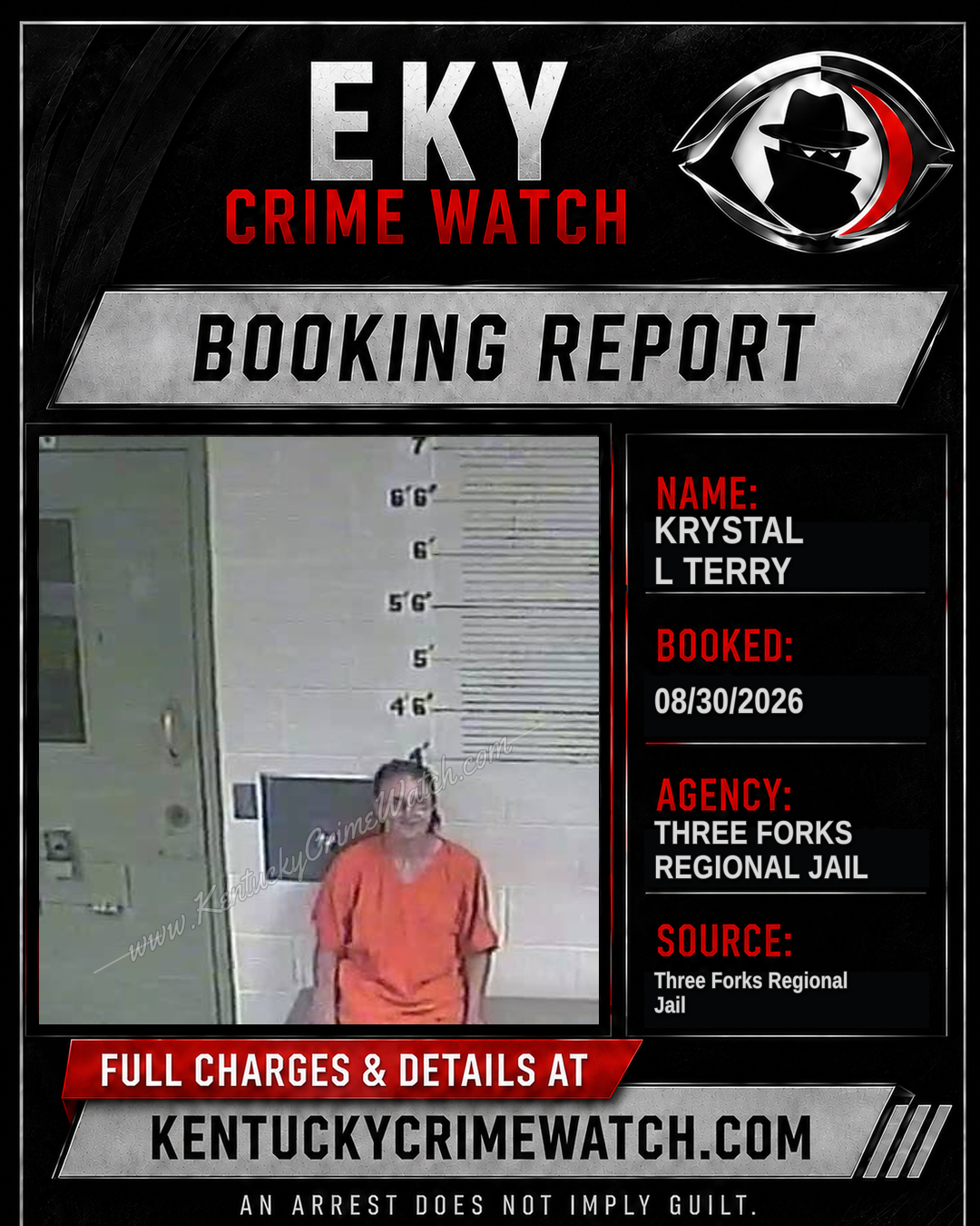 Krystal L Terry booking image