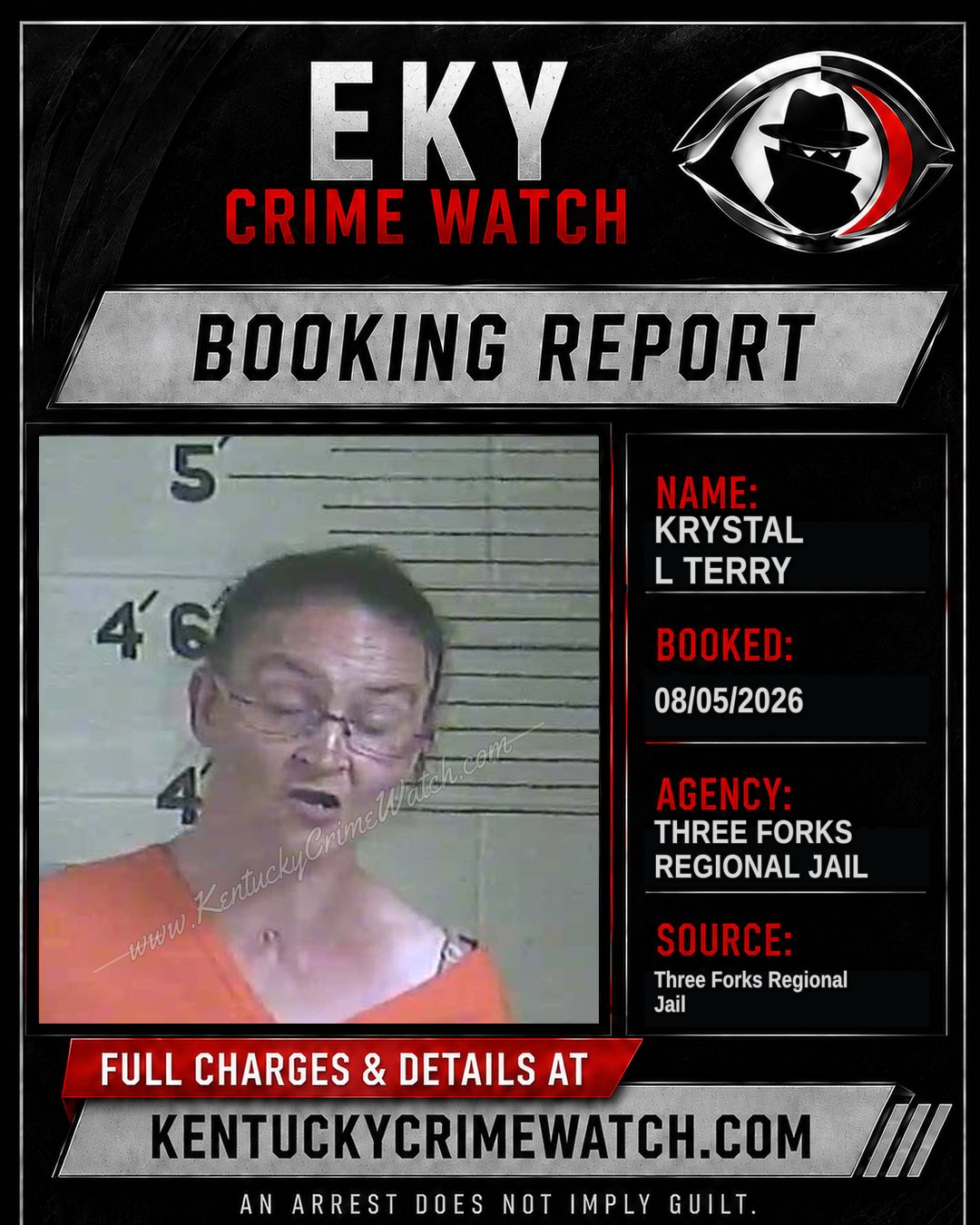 Krystal L Terry booking image