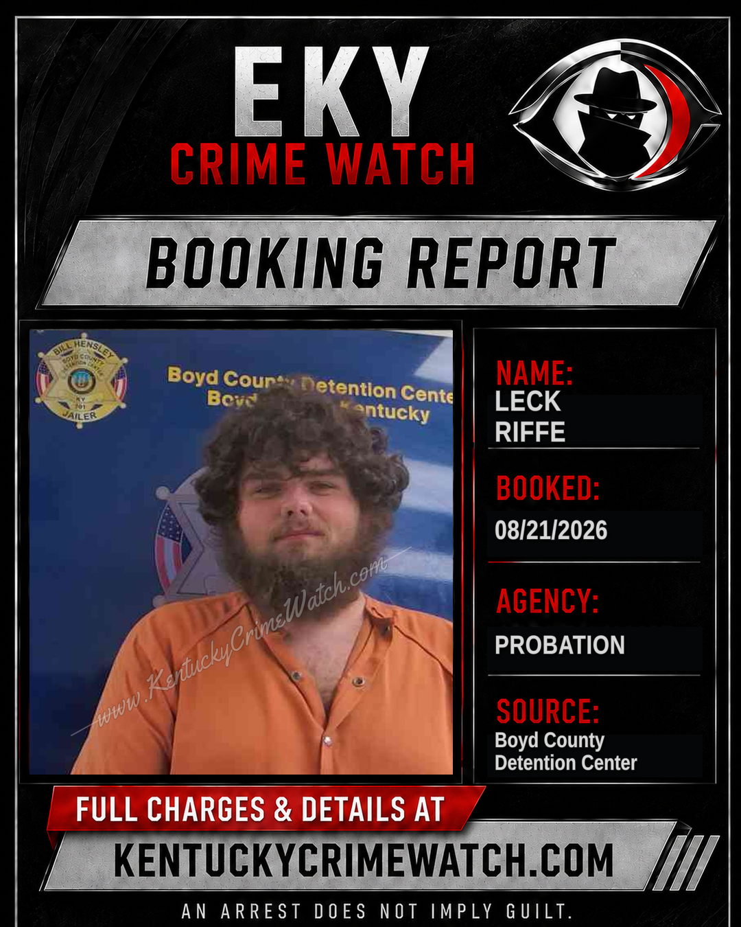 LECK RIFFE booking image