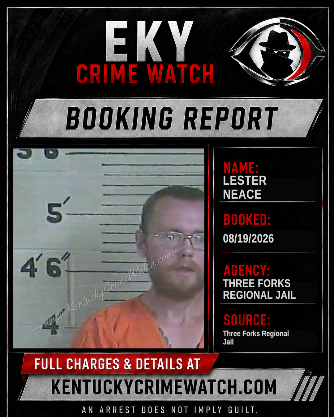 Lester Neace booking image