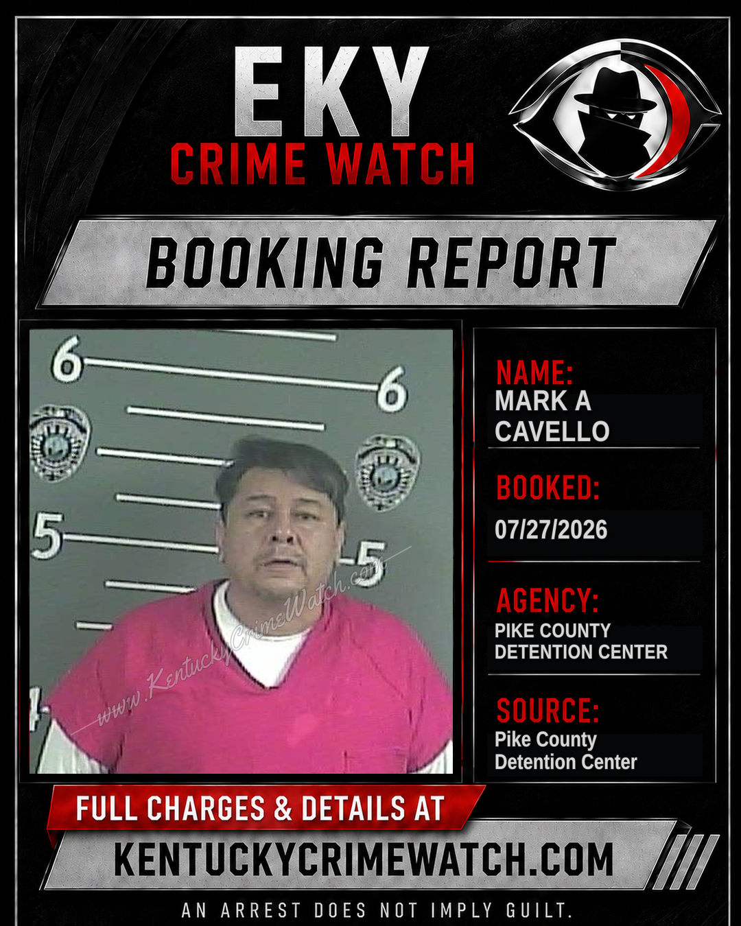MARK A CAVELLO booking image