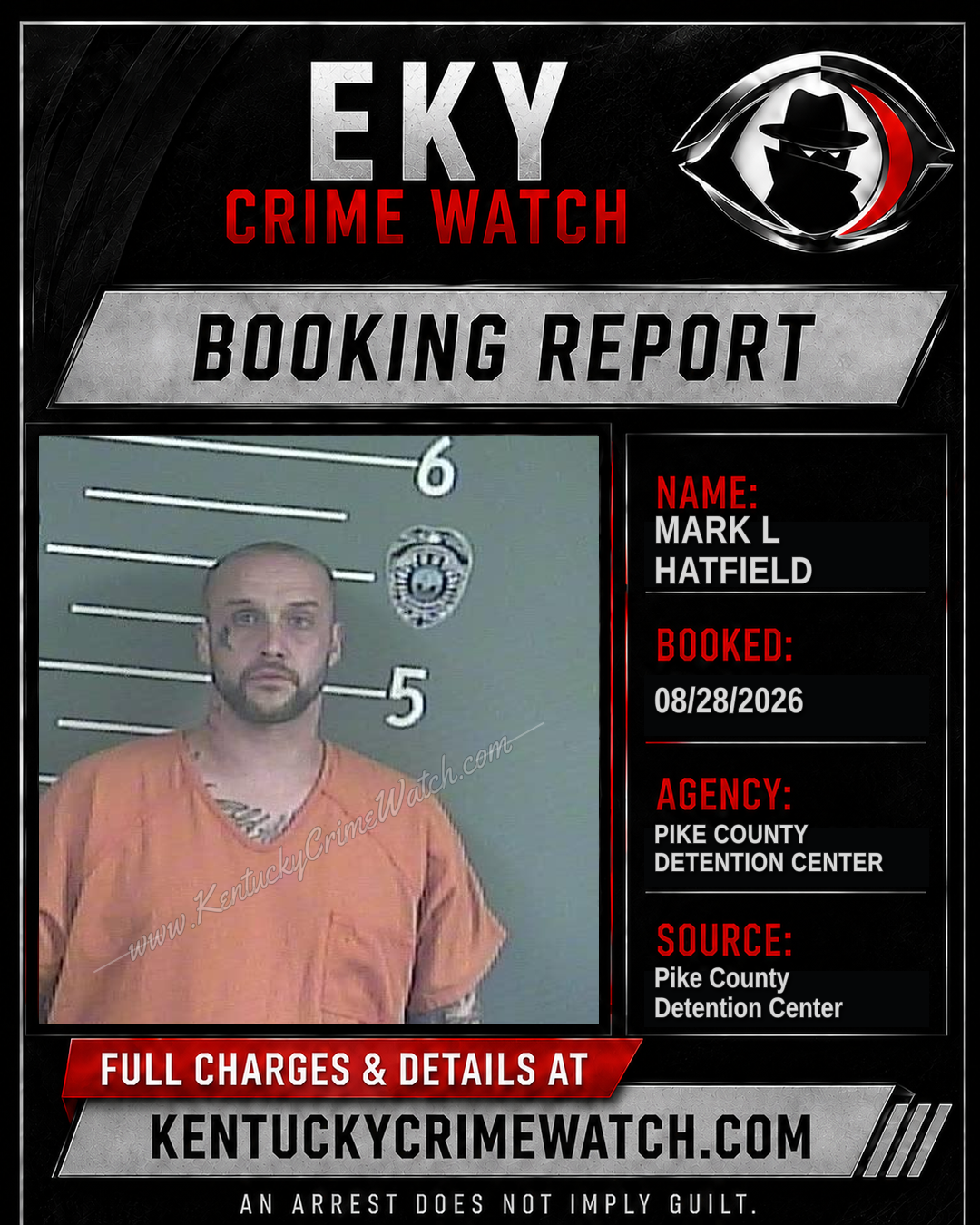 MARK L HATFIELD booking image