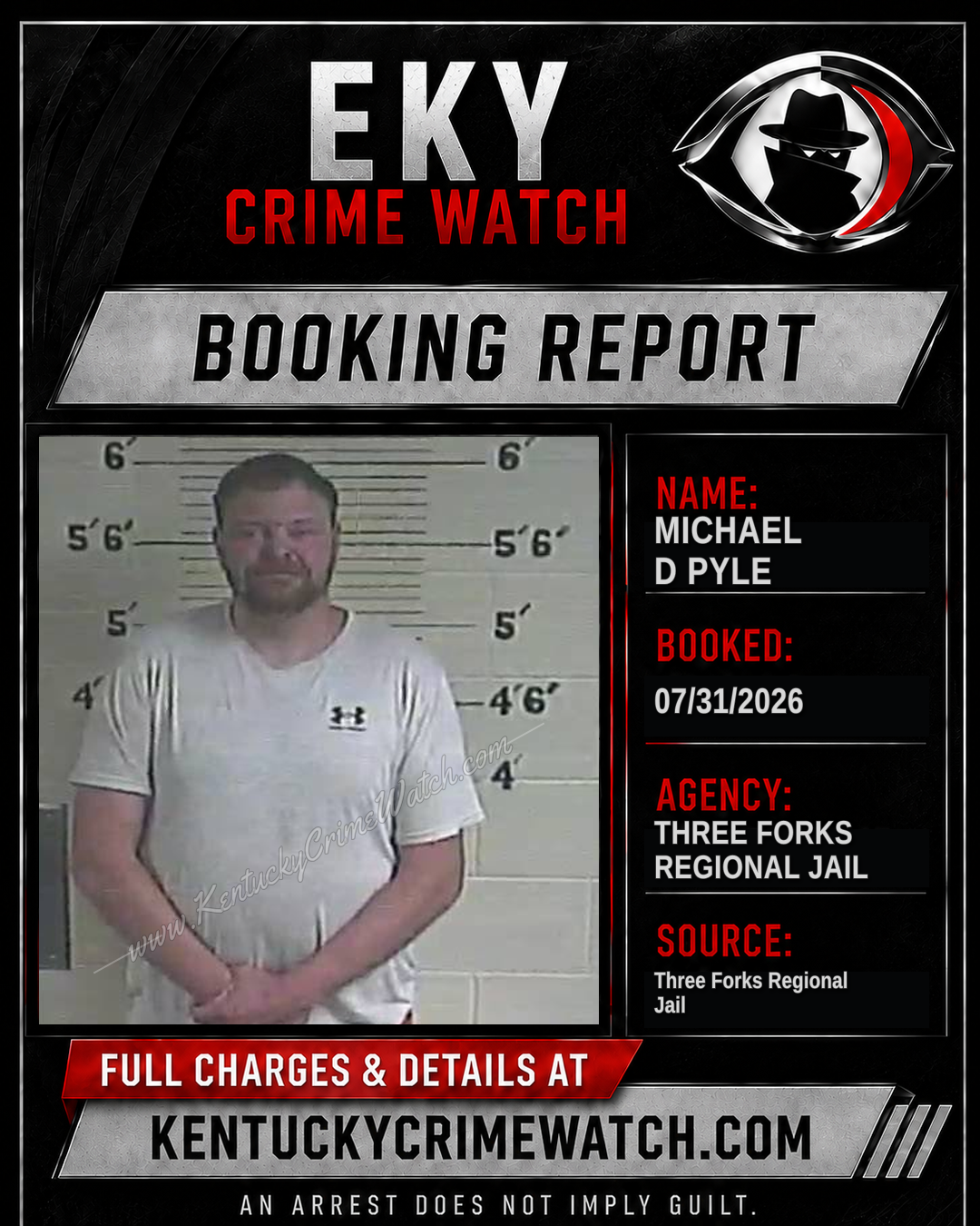 Michael D Pyle booking image