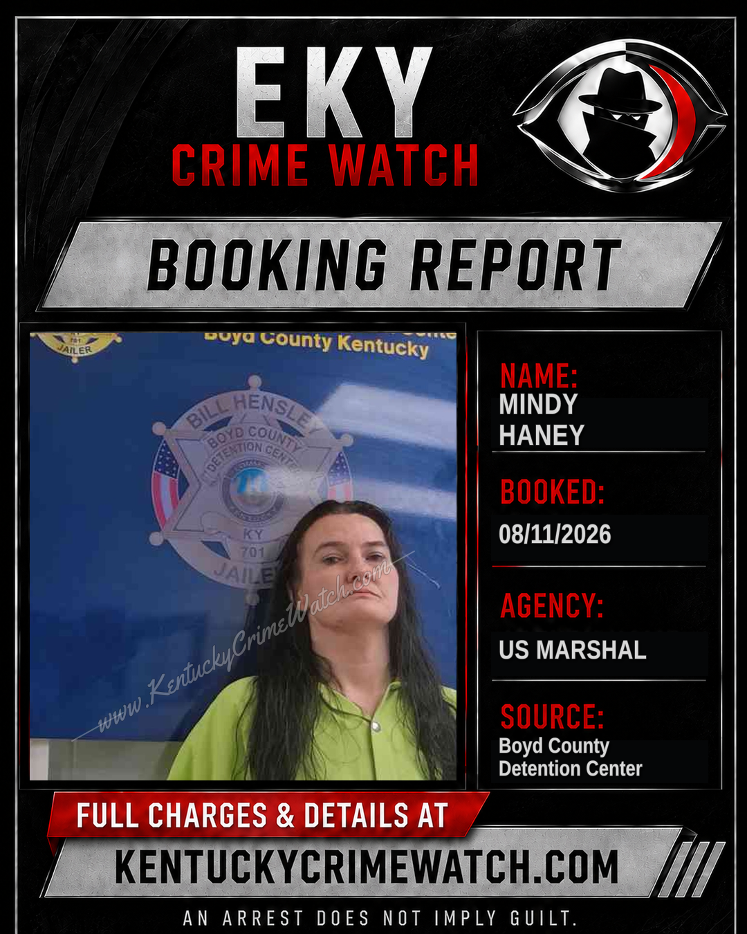 MINDY HANEY booking image