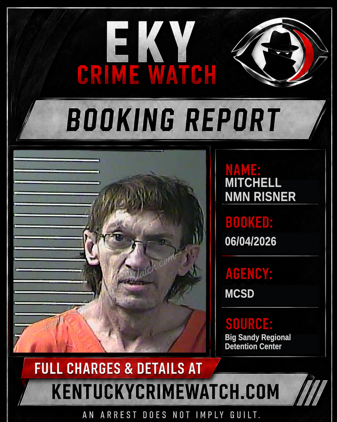 MITCHELL NMN RISNER booking image