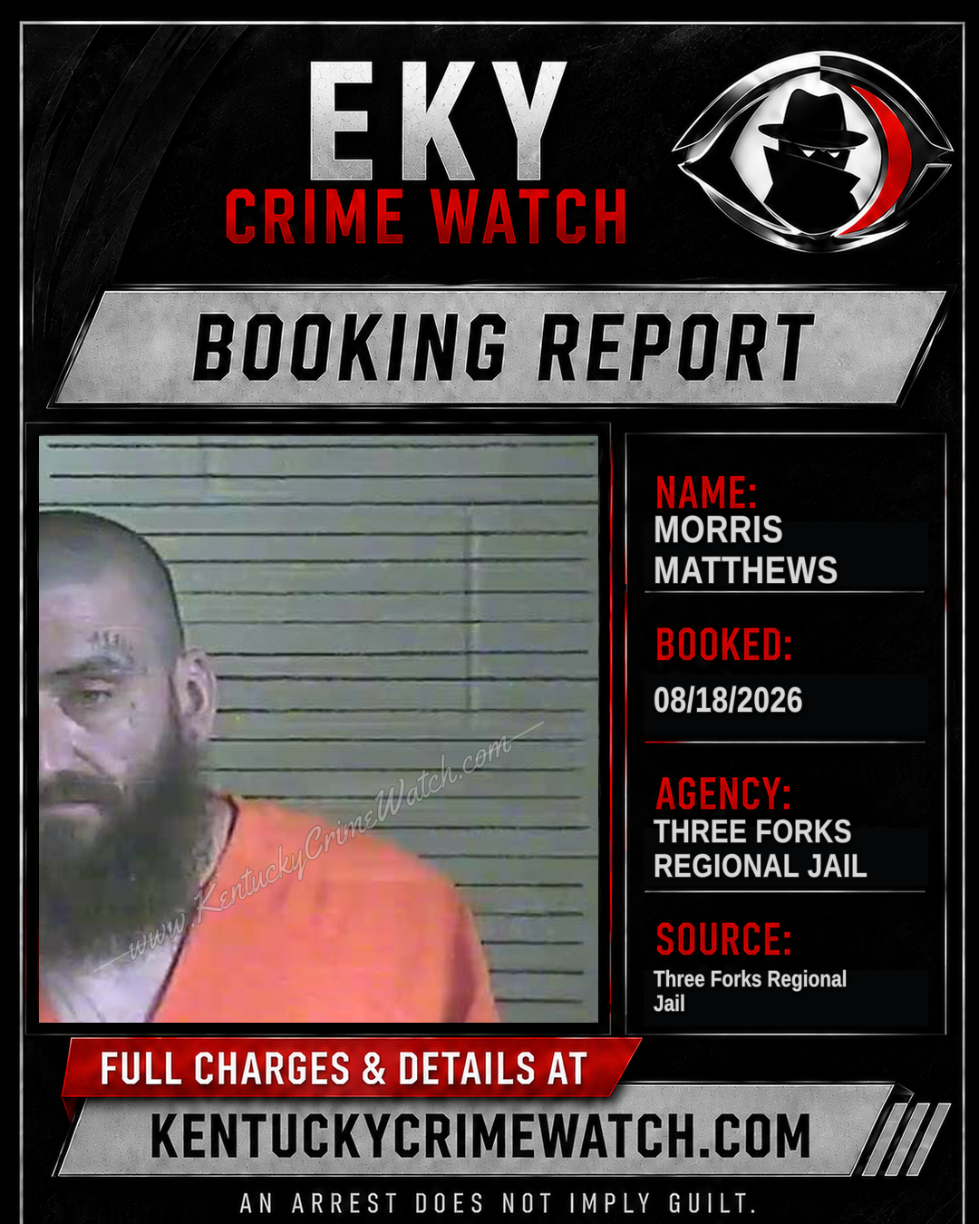 Morris Matthews booking image