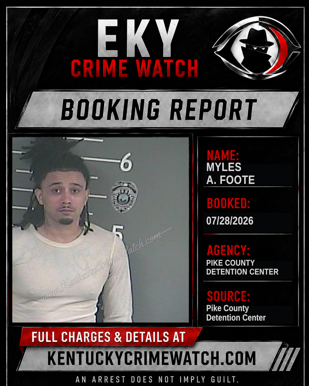 MYLES A. FOOTE booking image