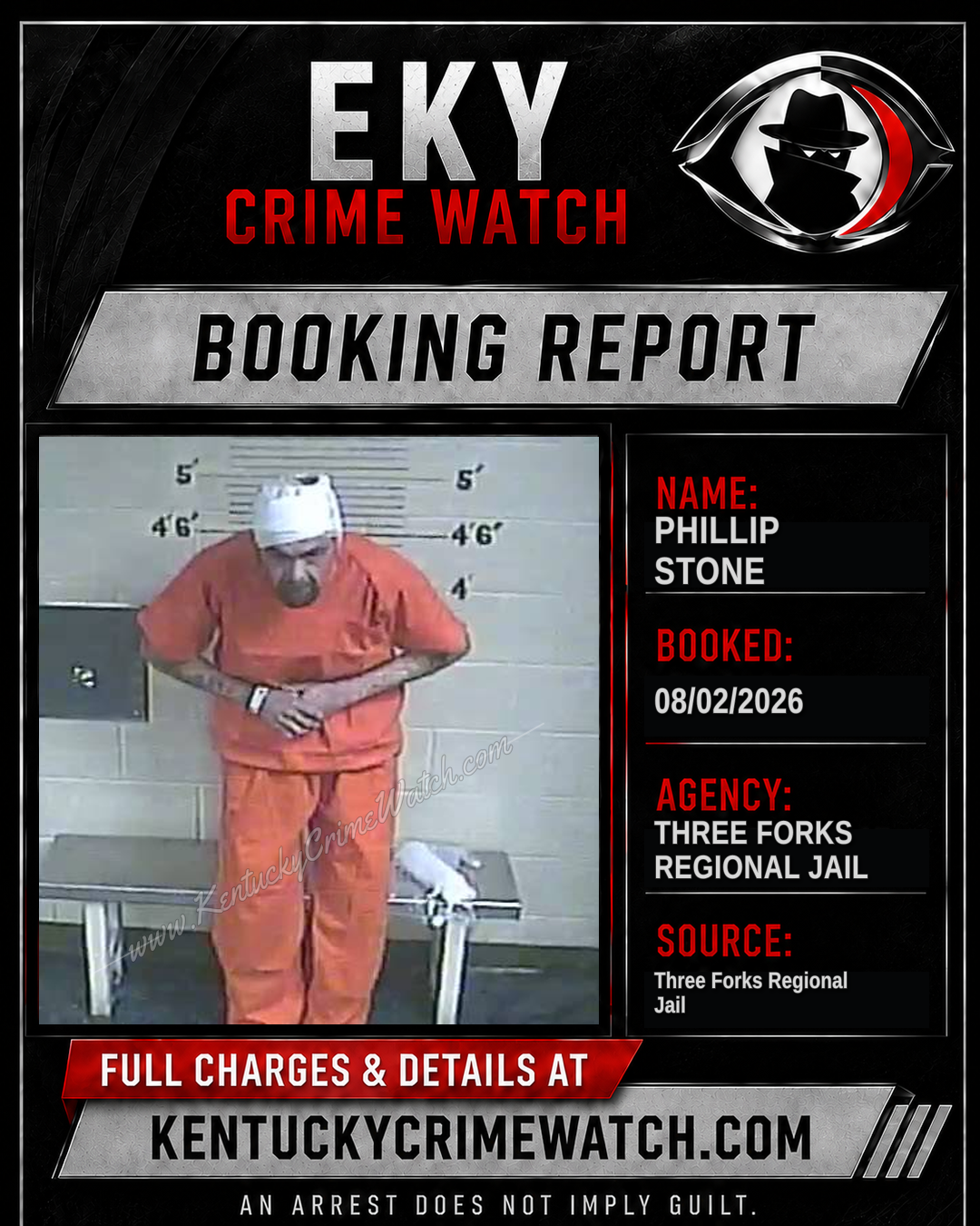 Phillip Stone booking image