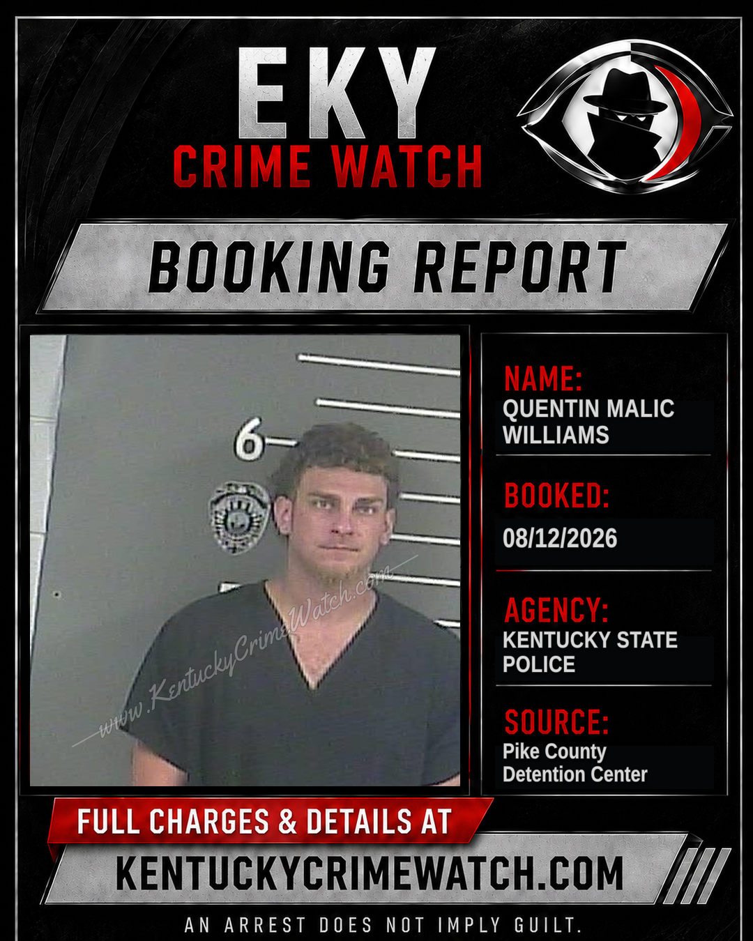 QUENTIN MALIC WILLIAMS booking image