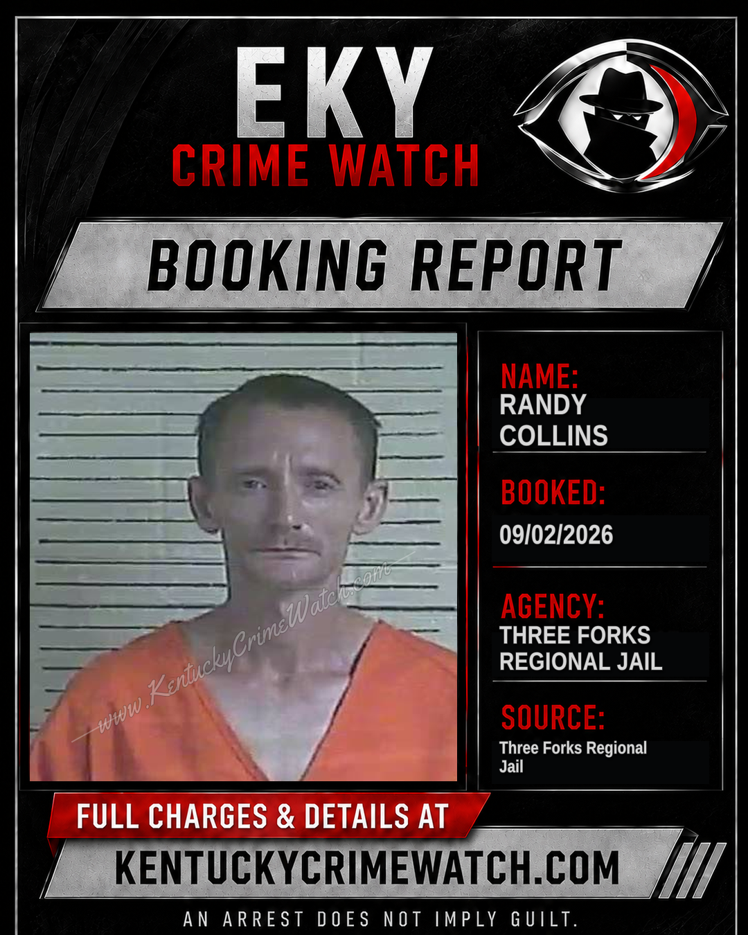 Randy Collins booking image