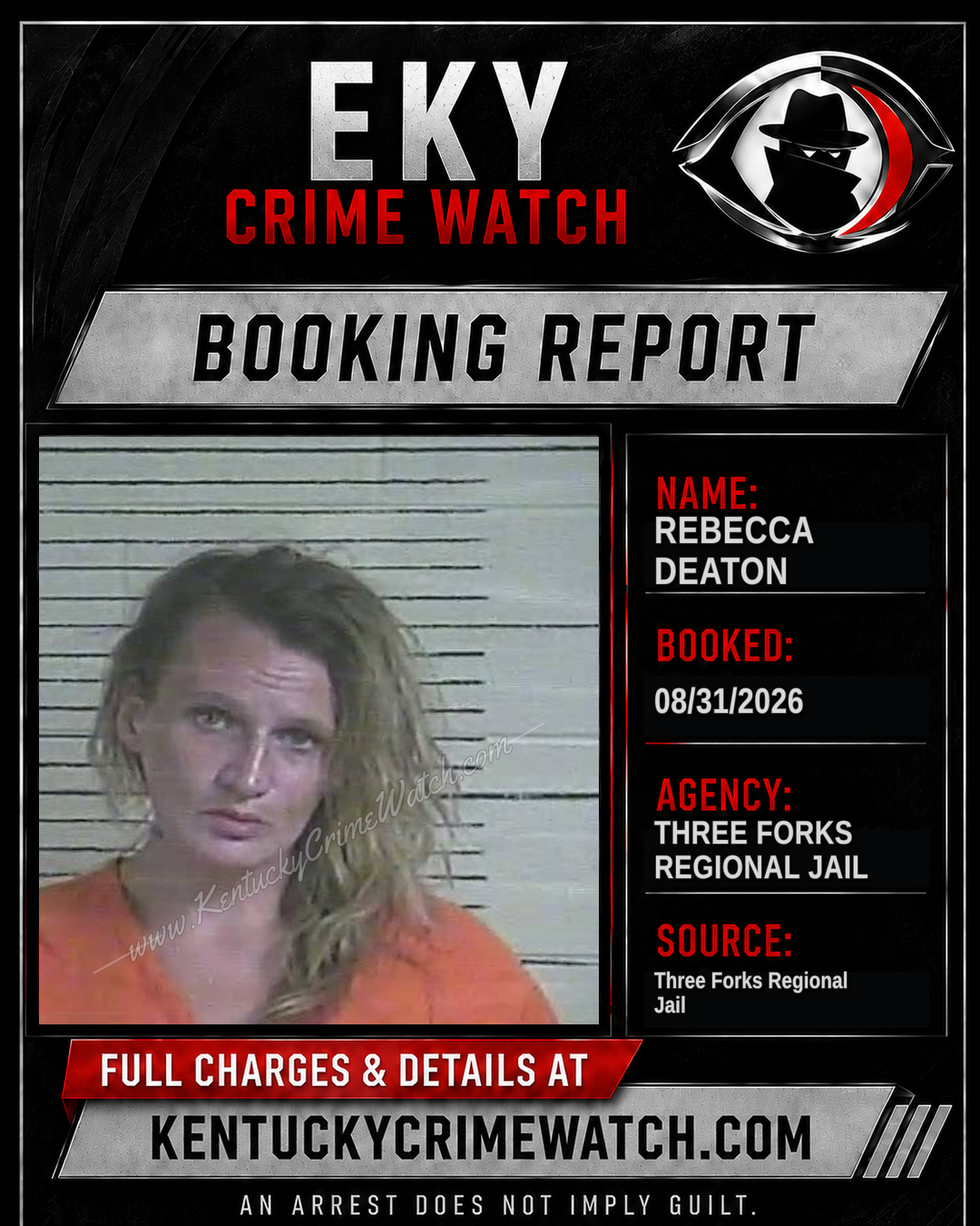 Rebecca Deaton booking image