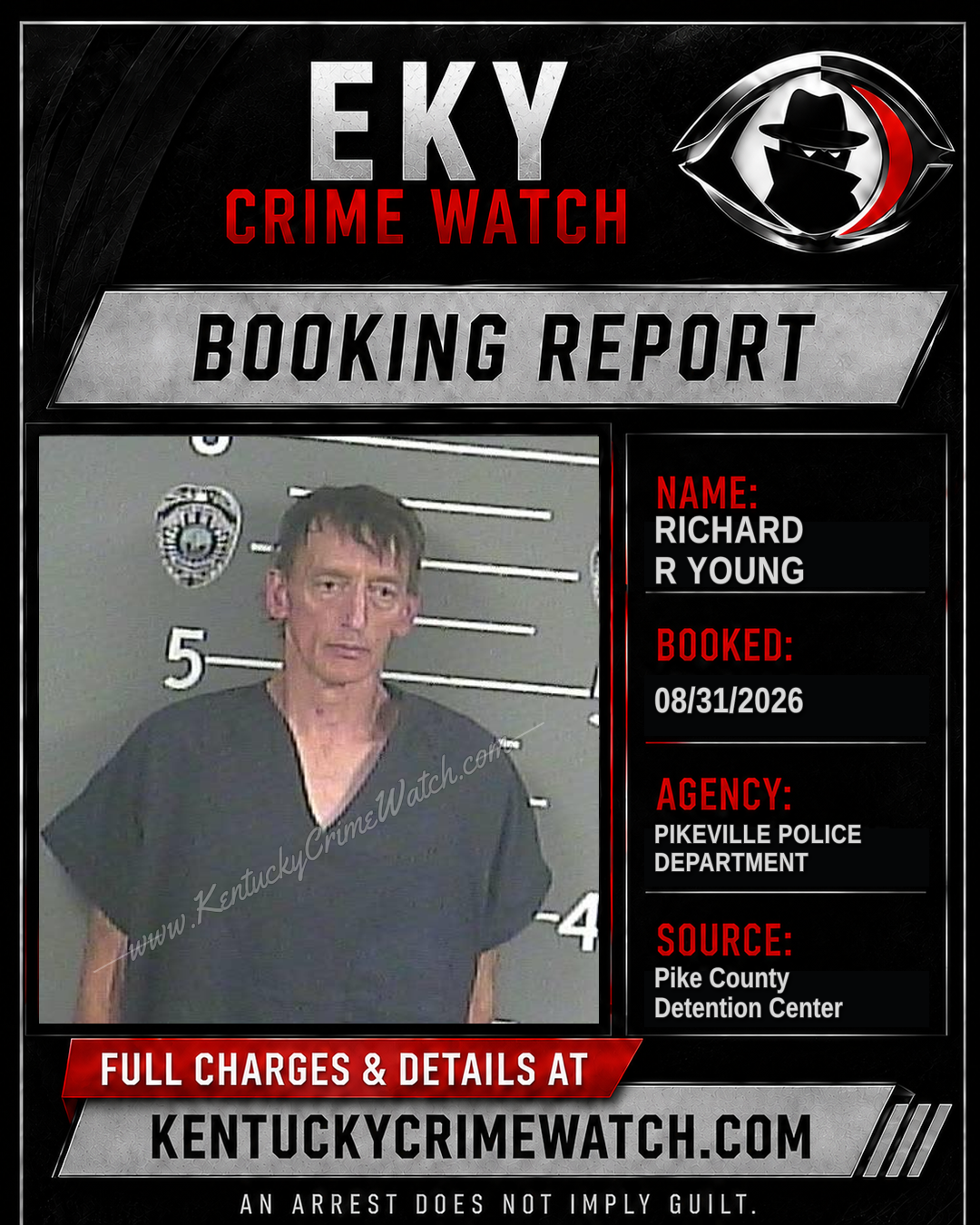 RICHARD R YOUNG booking image