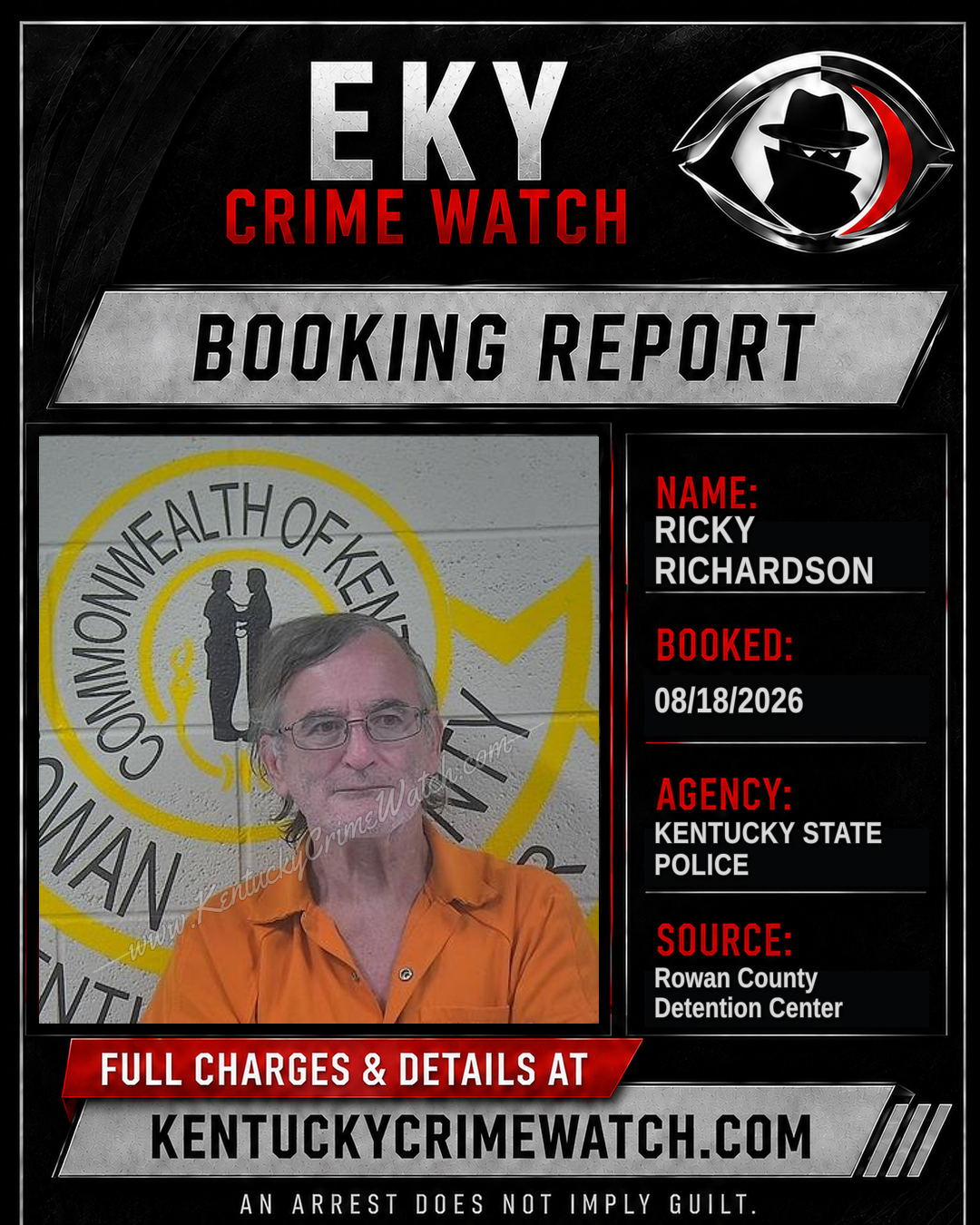 RICKY RICHARDSON booking image