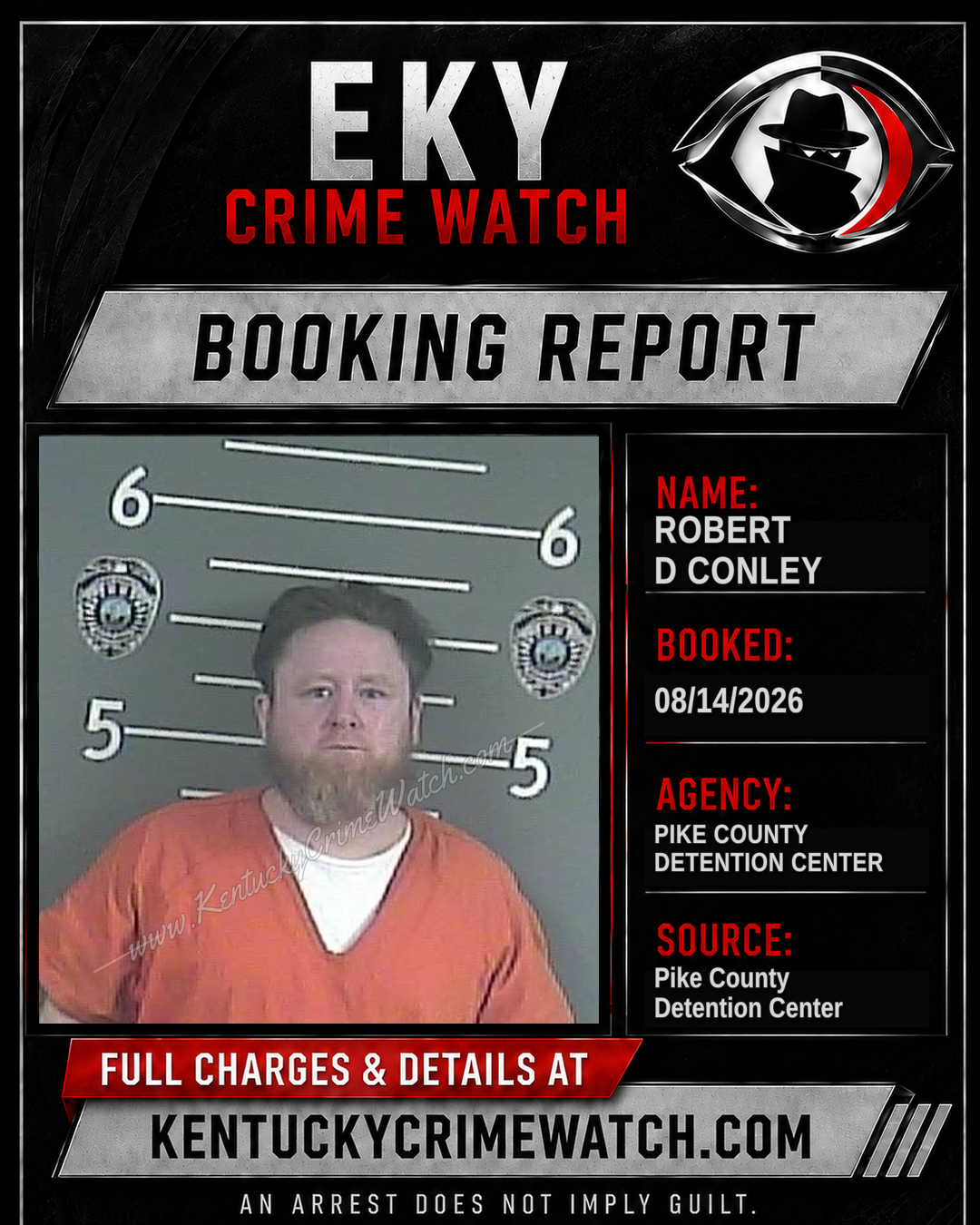 ROBERT D CONLEY booking image