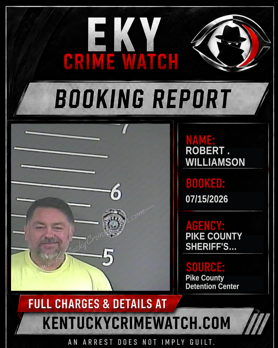 ROBERT . WILLIAMSON booking image