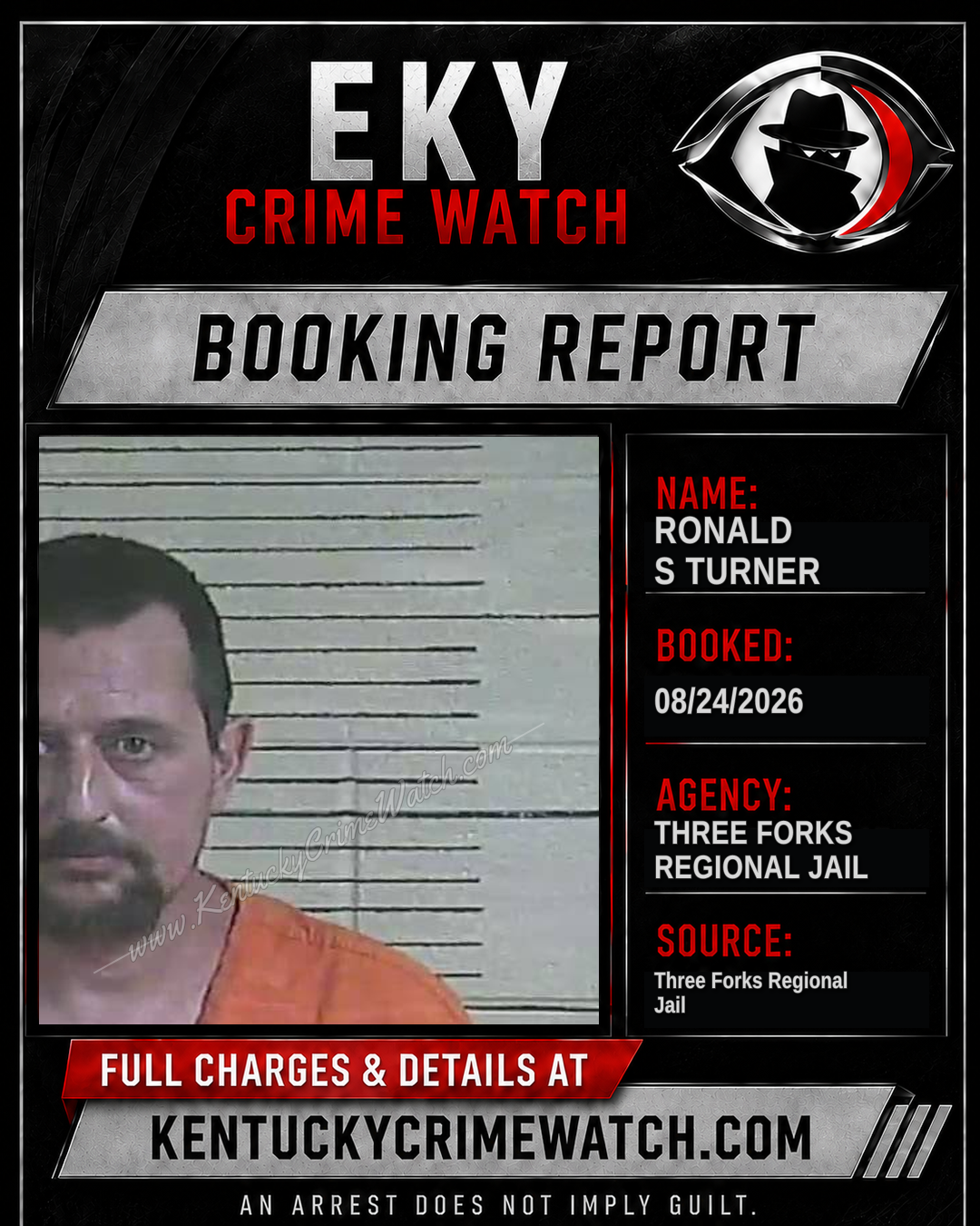 Ronald S Turner booking image
