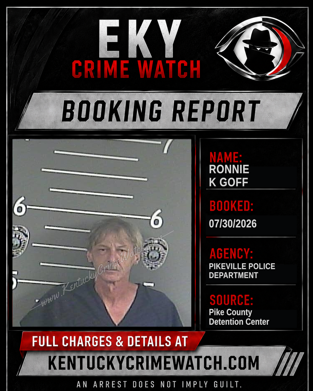 RONNIE K GOFF booking image