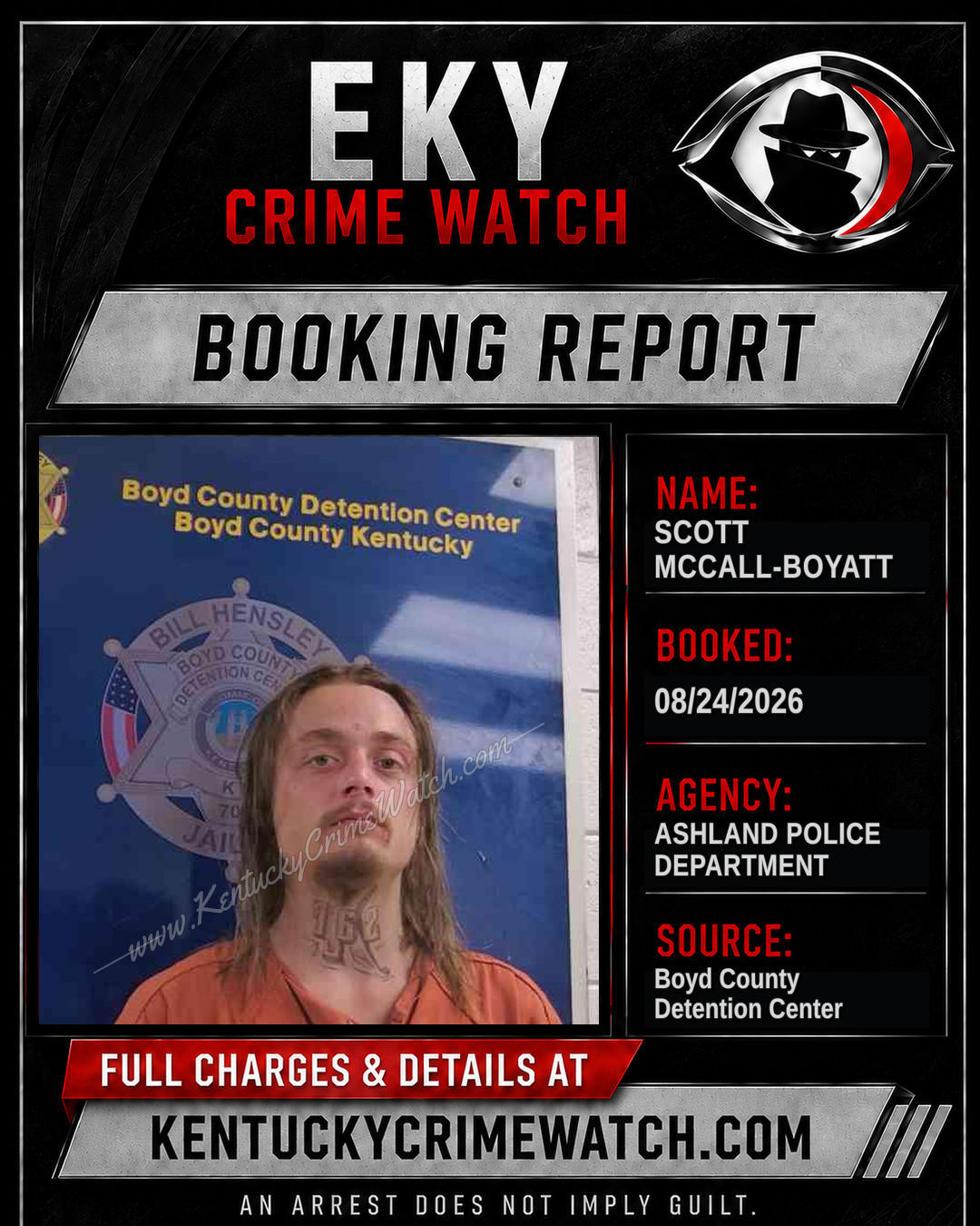 SCOTT MCCALL-BOYATT booking image