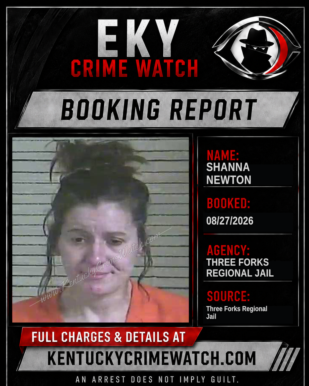 Shanna Newton booking image