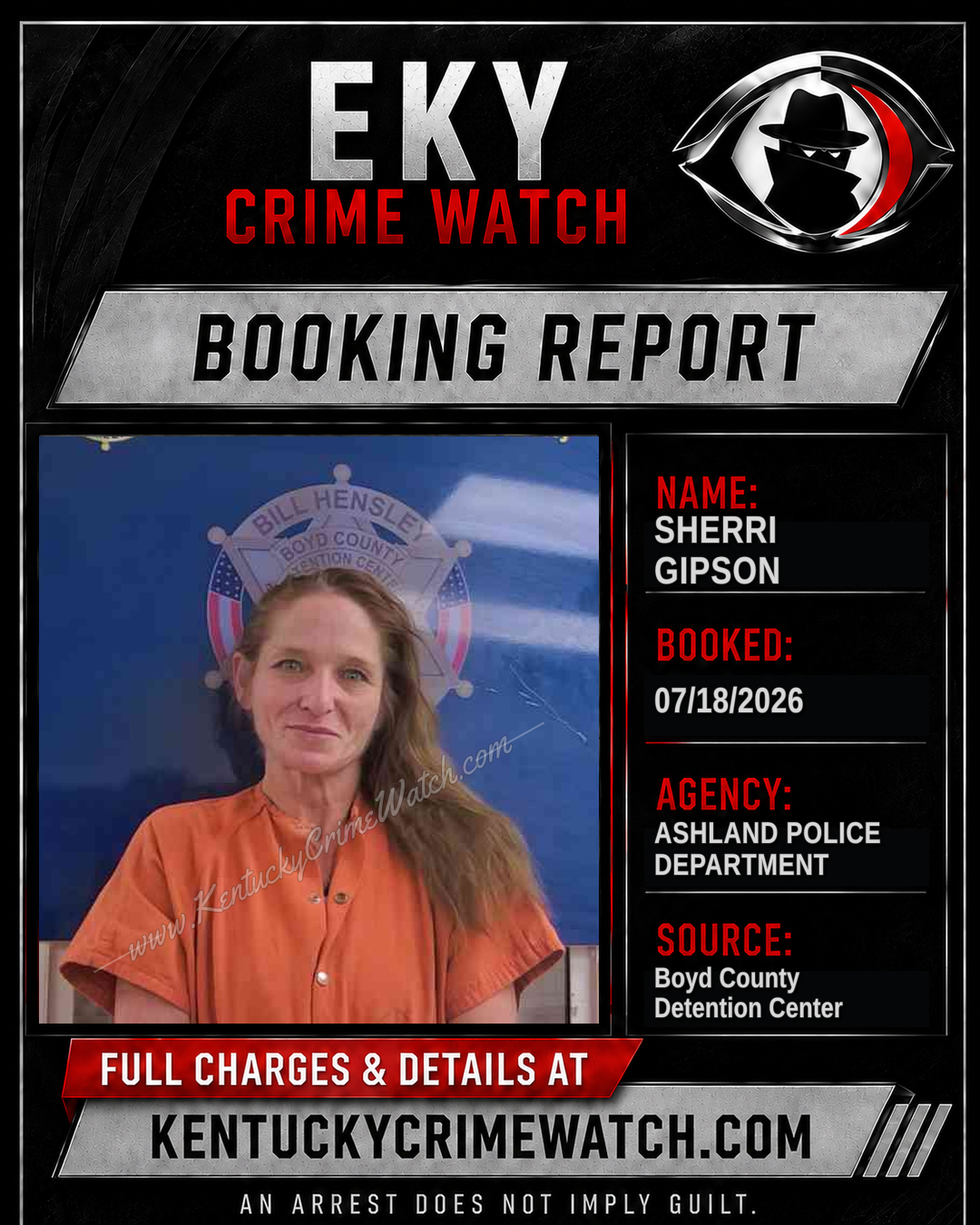 SHERRI GIPSON booking image