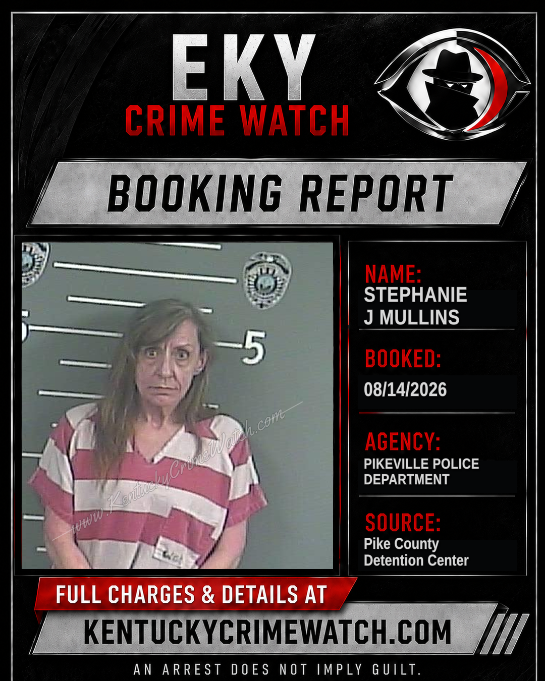STEPHANIE J MULLINS booking image