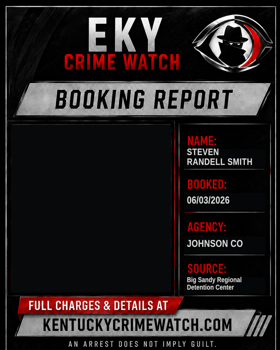 STEVEN RANDELL SMITH booking report card