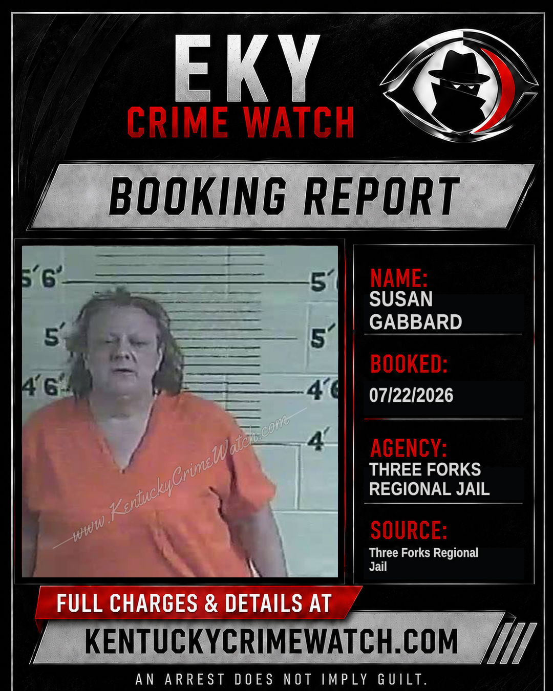 Susan Gabbard booking image