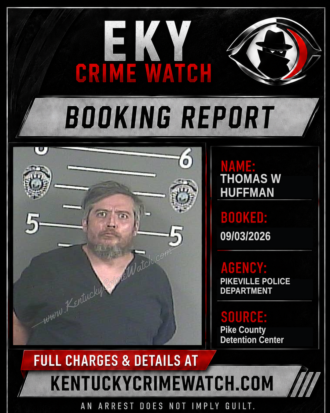 THOMAS W HUFFMAN booking image