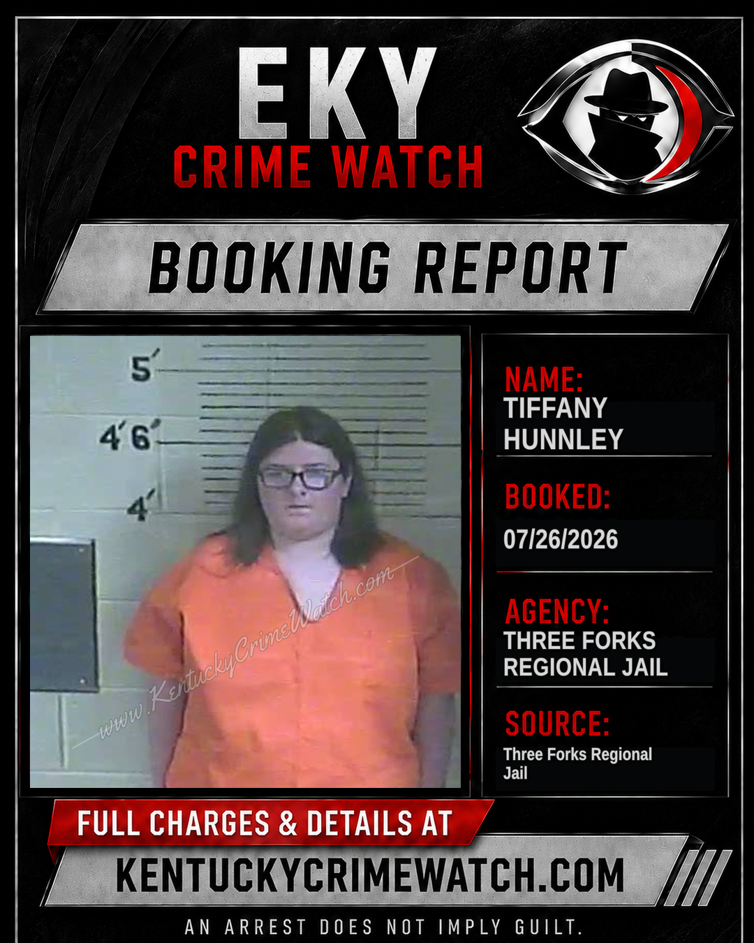 Tiffany Hunnley booking image