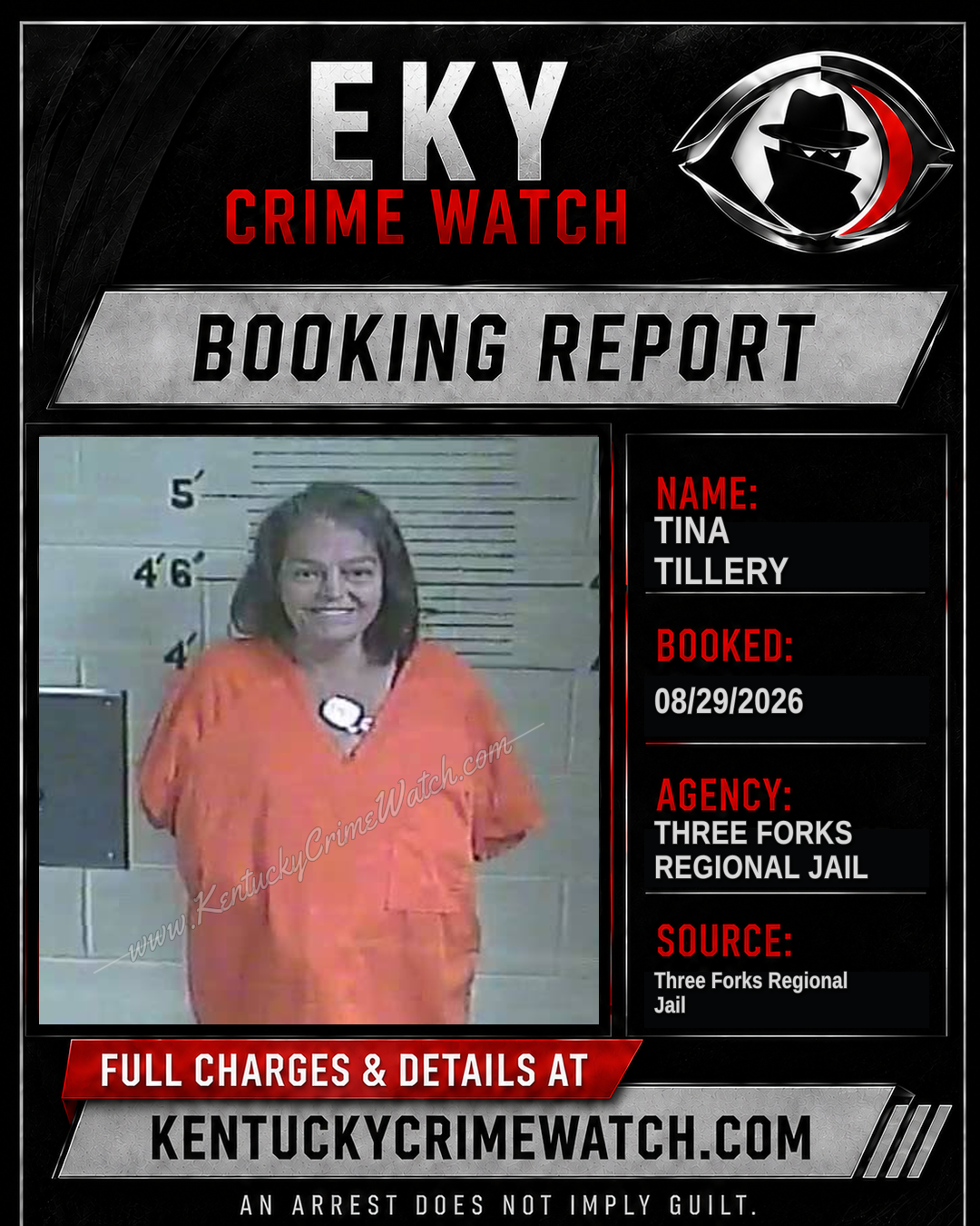 Tina Tillery booking image