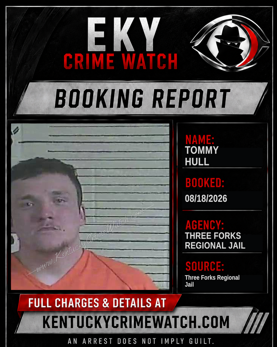 Tommy Hull booking image
