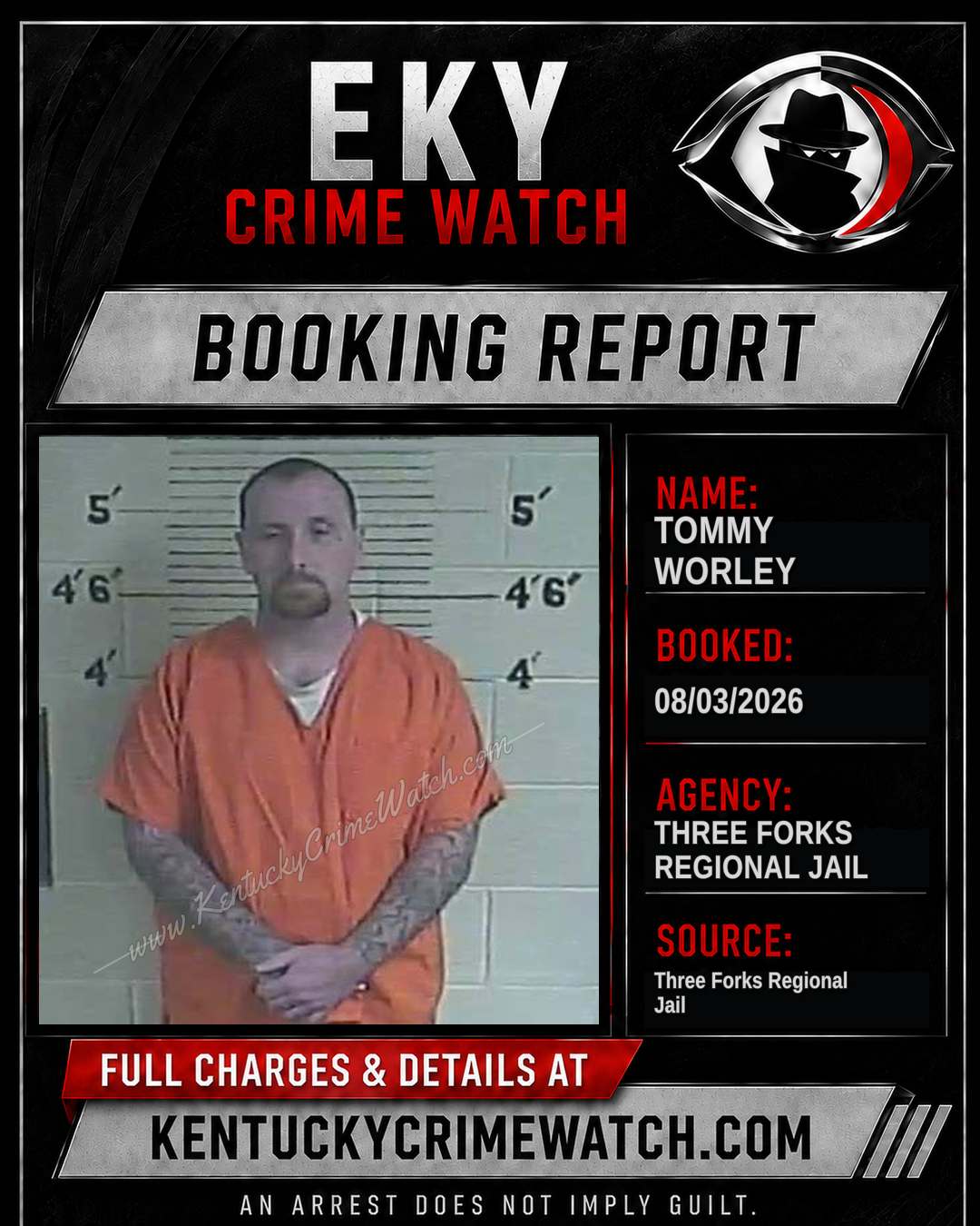 Tommy Worley booking image