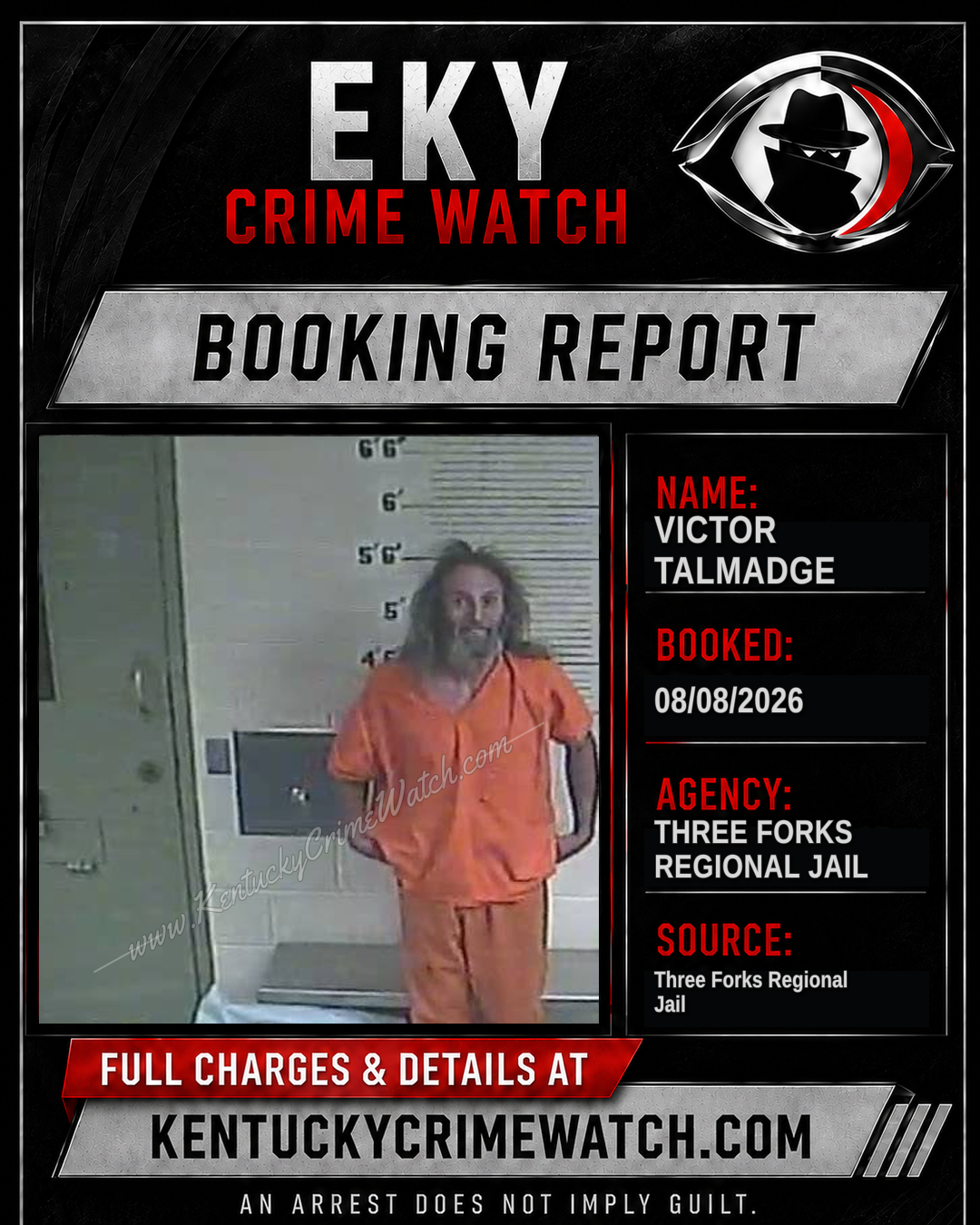 Victor Talmadge booking image