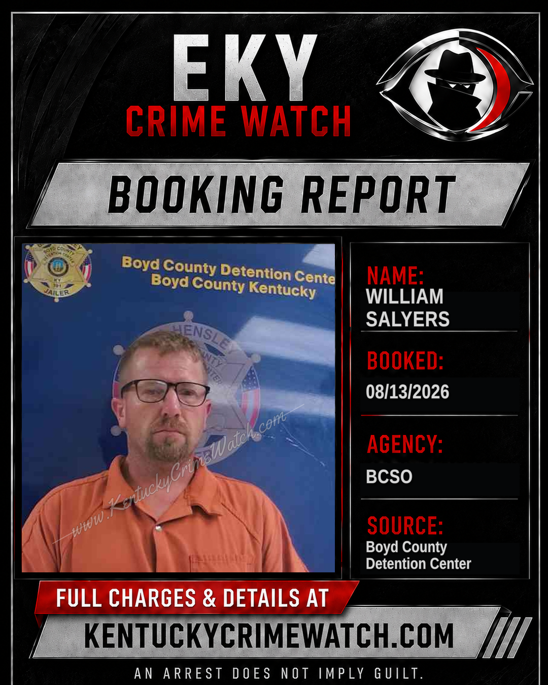 WILLIAM SALYERS booking image